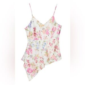 Primark Rita Ora Floral Print Top with Pink . New with/ tags.
